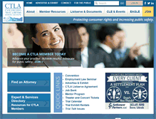 Tablet Screenshot of ctlanet.org